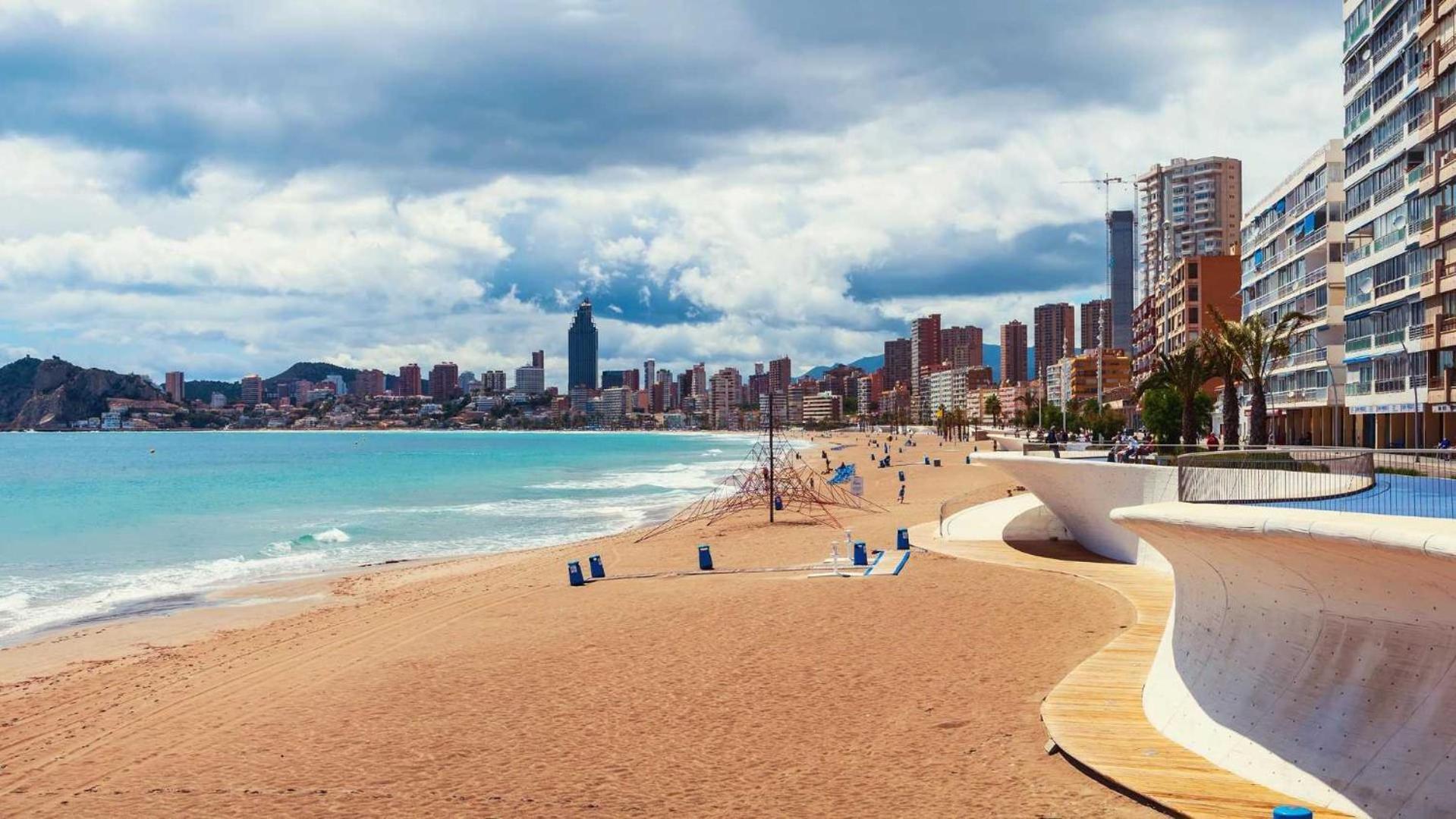Apartamento Cruzamar If Beach Бенидорм Екстериор снимка